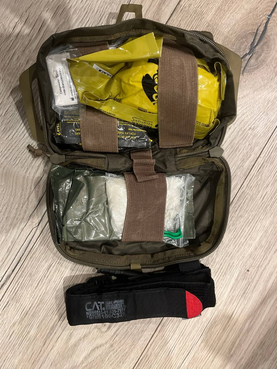 Pierwsza pomoc. Apteczka na strzelnicę.