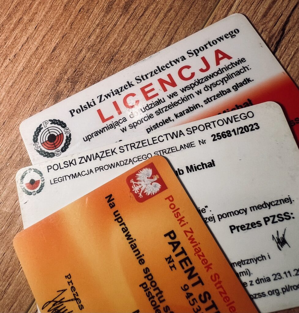 licencja , pozwolenie na broń